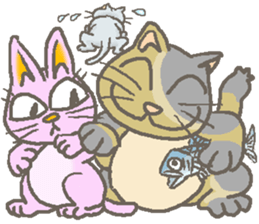 Cat / Chat 5 English ver. sticker #9182745