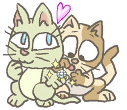 Cat / Chat 5 English ver. sticker #9182747