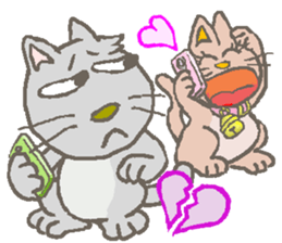 Cat / Chat 5 English ver. sticker #9182749