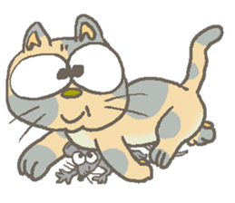 Cat / Chat 5 English ver. sticker #9182754