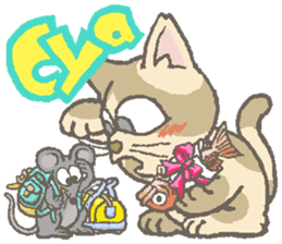 Cat / Chat 5 English ver. sticker #9182758