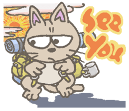 Cat / Chat 5 English ver. sticker #9182759