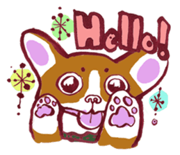 Let's play, Corgi! sticker #9182880