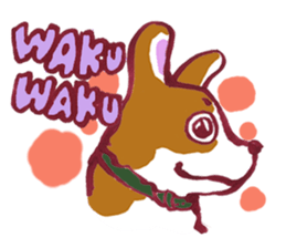 Let's play, Corgi! sticker #9182882