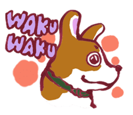 Let's play, Corgi! sticker #9182882