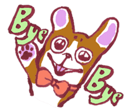 Let's play, Corgi! sticker #9182887