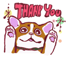 Let's play, Corgi! sticker #9182896