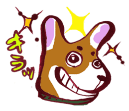 Let's play, Corgi! sticker #9182904