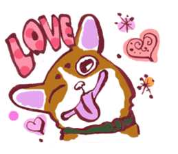 Let's play, Corgi! sticker #9182906