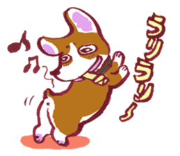 Let's play, Corgi! sticker #9182916