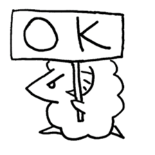 Anytime sheep sticker #9183123