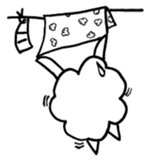 Anytime sheep sticker #9183155