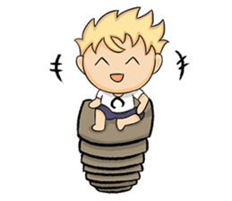 The Zenzation Boy sticker #9183240