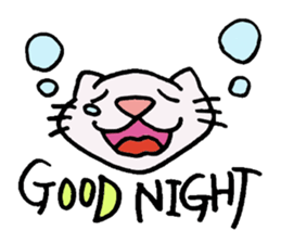 cat&dog,good friends sticker #9183845