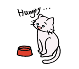 cat&dog,good friends sticker #9183862