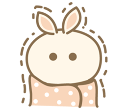 Rabbit Beige sticker #9184109