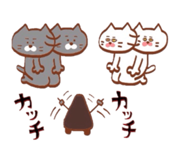 Nyankotachinoatsuinemuri 2 sticker #9184385