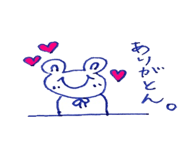 pretty frog everylife sticker #9184542