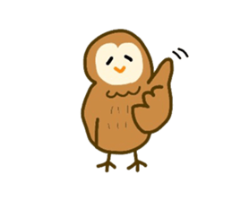Owls hoot sticker #9184632