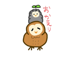 Owls hoot sticker #9184639