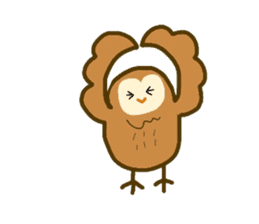 Owls hoot sticker #9184652