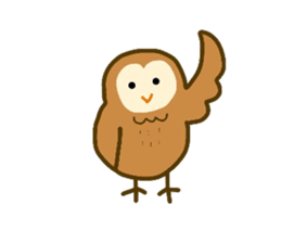 Owls hoot sticker #9184653