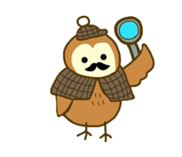 Owls hoot sticker #9184654