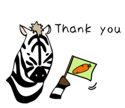 Zebra-senpai(en) sticker #9184857