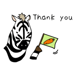 Zebra-senpai(en) sticker #9184857