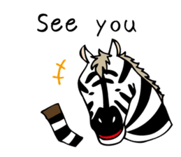 Zebra-senpai(en) sticker #9184859