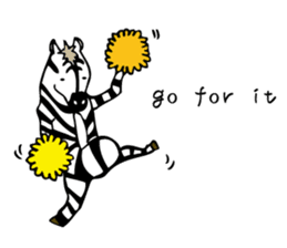 Zebra-senpai(en) sticker #9184861