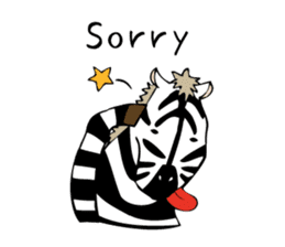 Zebra-senpai(en) sticker #9184864
