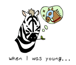 Zebra-senpai(en) sticker #9184868