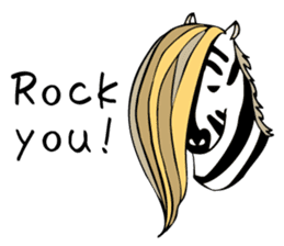 Zebra-senpai(en) sticker #9184874