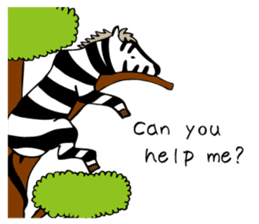 Zebra-senpai(en) sticker #9184879