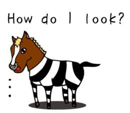 Zebra-senpai(en) sticker #9184884