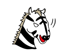 Zebra-senpai(en) sticker #9184885