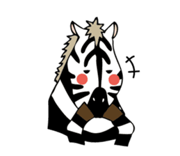 Zebra-senpai(en) sticker #9184887