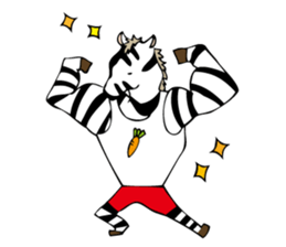 Zebra-senpai(en) sticker #9184890