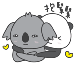 Koala & Panda partII sticker #9185296