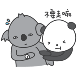 Koala & Panda partII sticker #9185298