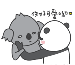 Koala & Panda partII sticker #9185307