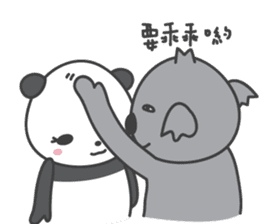 Koala & Panda partII sticker #9185315