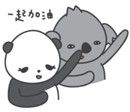 Koala & Panda partII sticker #9185329