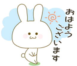 Sticker.little rabbit3 sticker #9185376