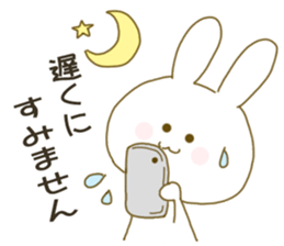 Sticker.little rabbit3 sticker #9185381
