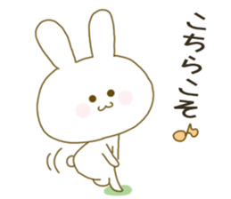 Sticker.little rabbit3 sticker #9185387
