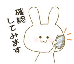 Sticker.little rabbit3 sticker #9185390