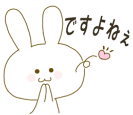 Sticker.little rabbit3 sticker #9185396