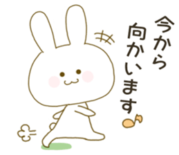 Sticker.little rabbit3 sticker #9185400